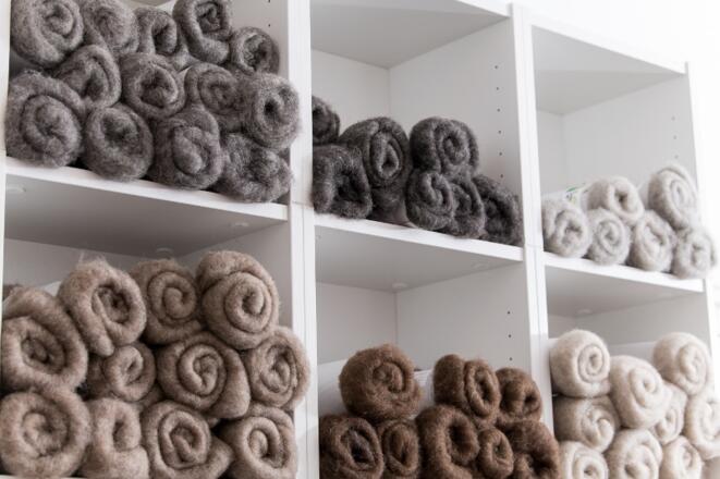 Bio-Schafschurwollprodukte