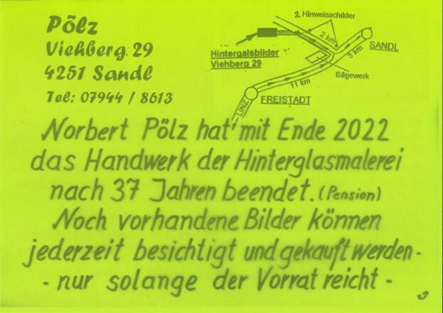Pölz Nobert - Hintergalsmaler Sandl