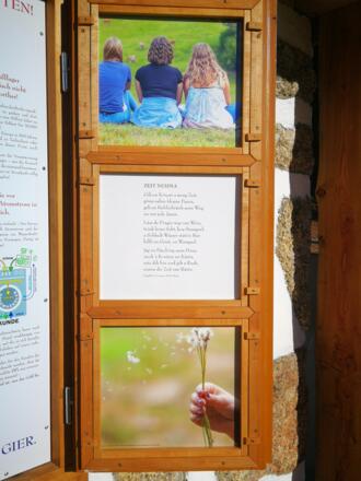 Mundart-Gedicht beim Nochdenkplatzerl