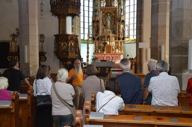 Pfarrkirche Hirschbach innen