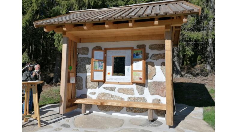 Nachdenkplatzerl am Johannesweg in Kaltenberg