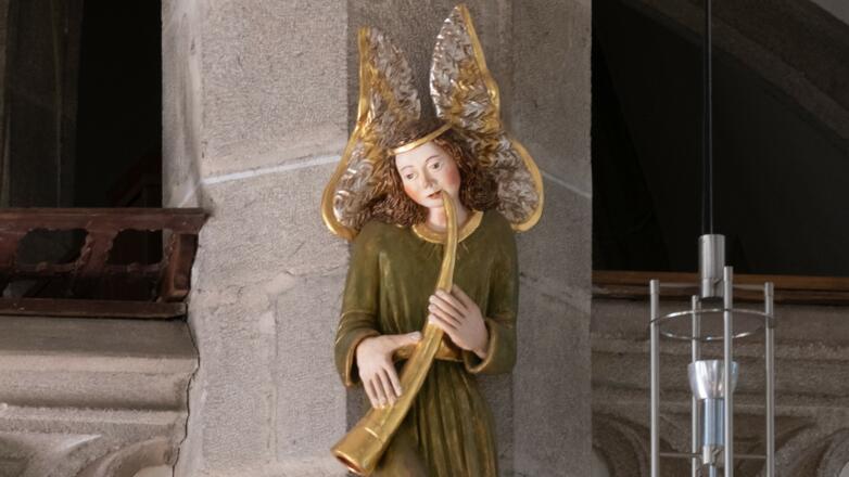 Kirchenstatue Hirschbach