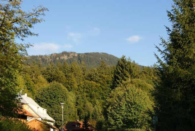 Zwiesler Waldhaus mit Falkenstein
