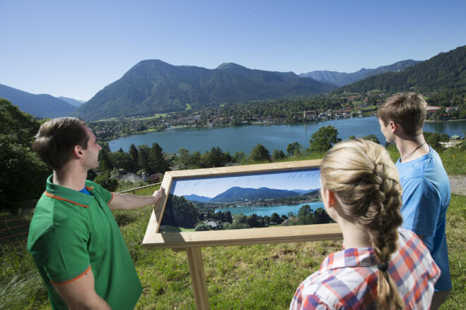Blick über den Tegernsee