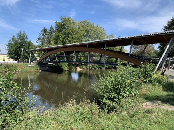 Brücke über Paar in Reichertshofen