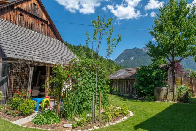 Ferienhaus Naschgarten mit Gartenbereich