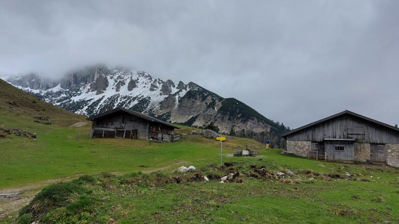 schöner Blick ins Rofan