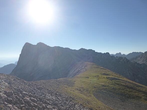 Funtenseetauern vom grasigen Rücken