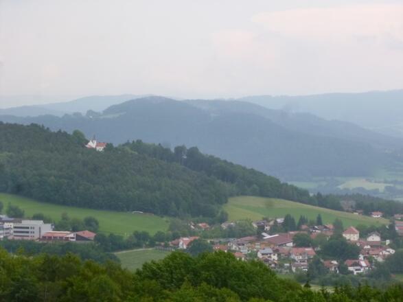Blick nach Pilgramsberg