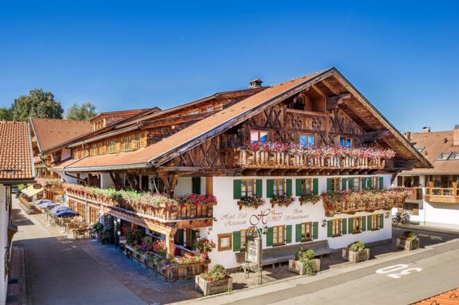 Hotel Helmer im Sommer