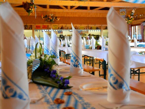 Bannwaldsee Stadl - Innenansicht