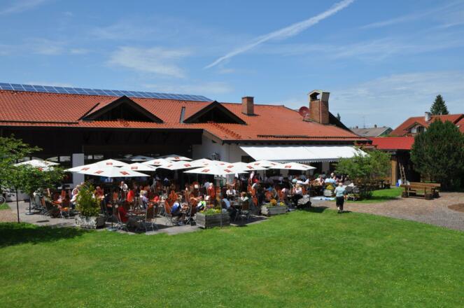 Schlossbrauhaus Schwangau - Außenansicht Sommer