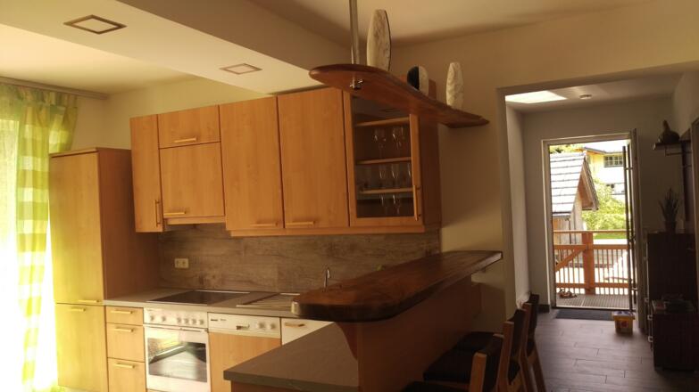 Küche Ferienwohnung Stüger