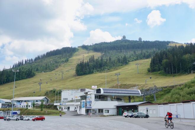 Großer Arber mit Bergbahn