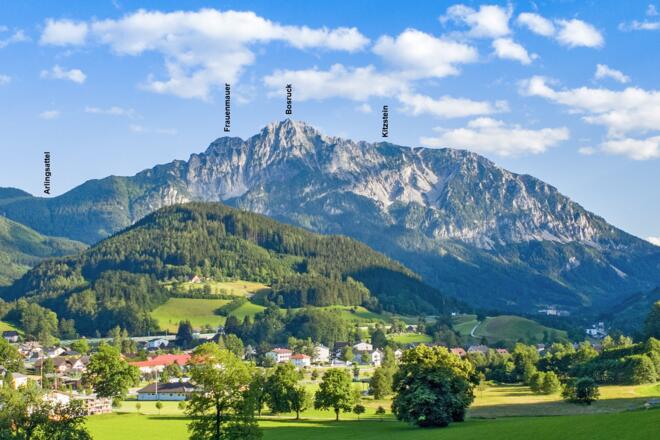 Der Bosruck von Spital am Phyrn aus gesehen