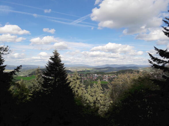 Panorama vom Aussichtspunkt