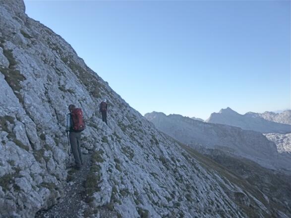 Anstieg zum Stuhljoch-Grad
