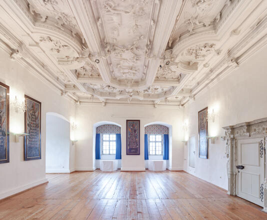 Ahnensaal im Schloss Weinberg