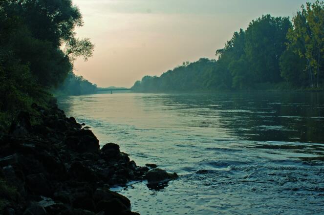 Donau im Herbst