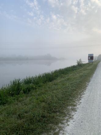 Donauradweg bei Vohburg