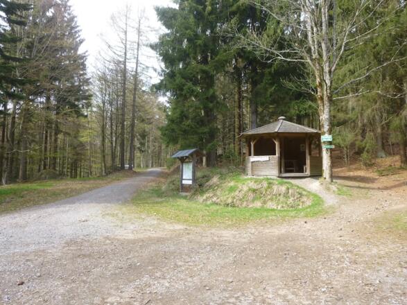 Wanderwegknoten Schuhfleck