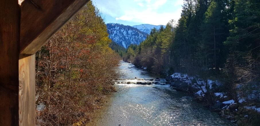 Felsersteg im Winter