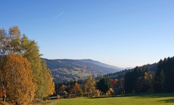 Aussicht vom Weg nach Maibrunn