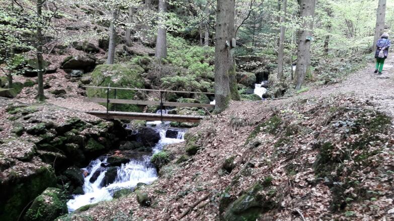 Brücke im oberen Bereich