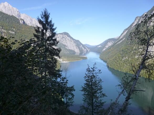 Blick vom Sagerecksteig zum Königsee