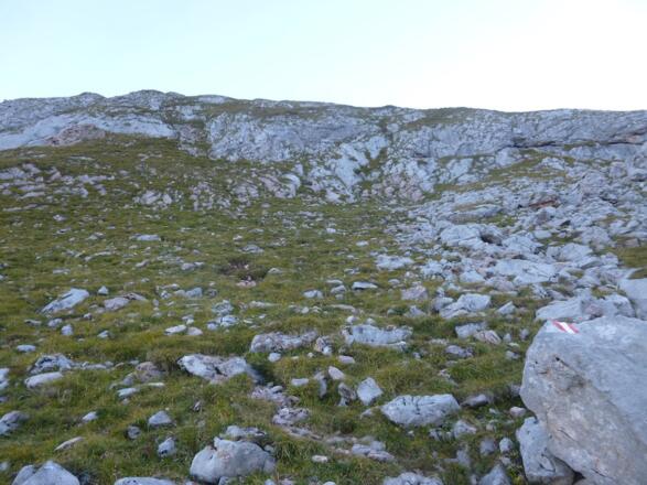 Anstieg zum Stuhljoch