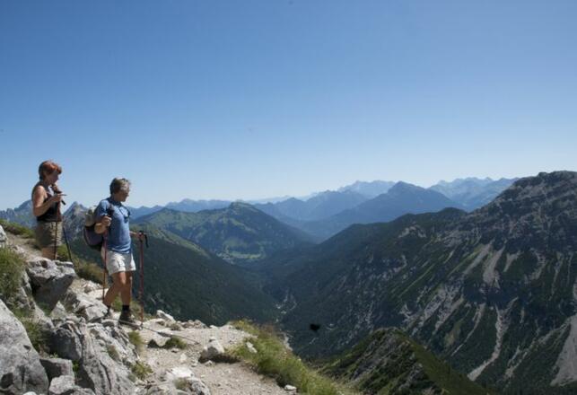 Bergblick im Hotel Sonnenhof