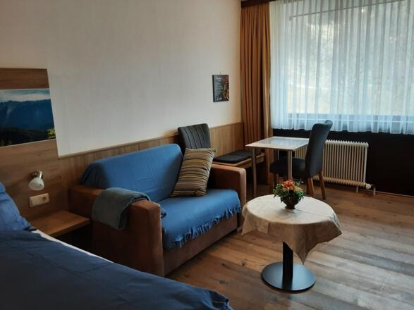 Apartment Bergidylle Wohnbereich
