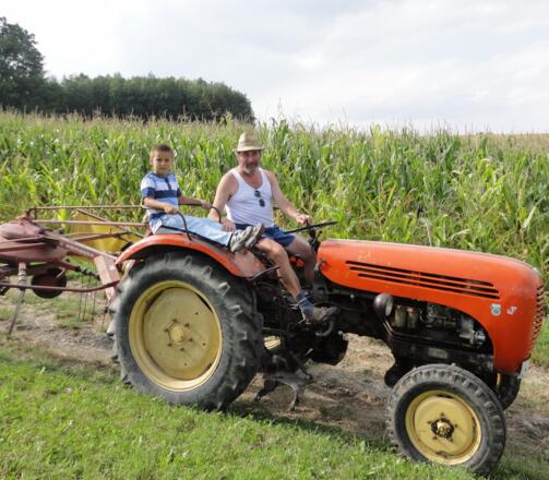 gemütliche Rast im Garten