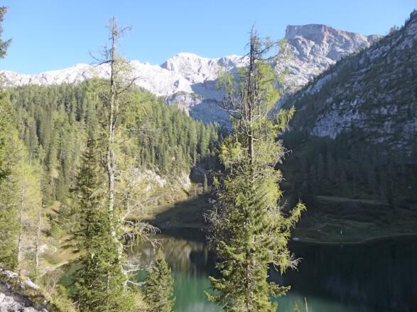 Ebenhorn und Stuhljoch vom Grünsee