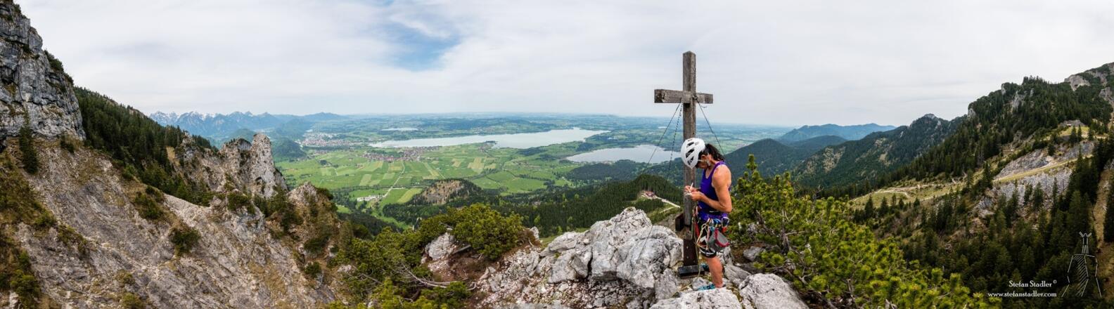Gipfelpanorama vom Finger (1.580 m).