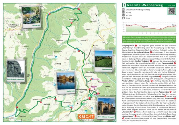 Naarntalweg Routen und Karte Seite 2