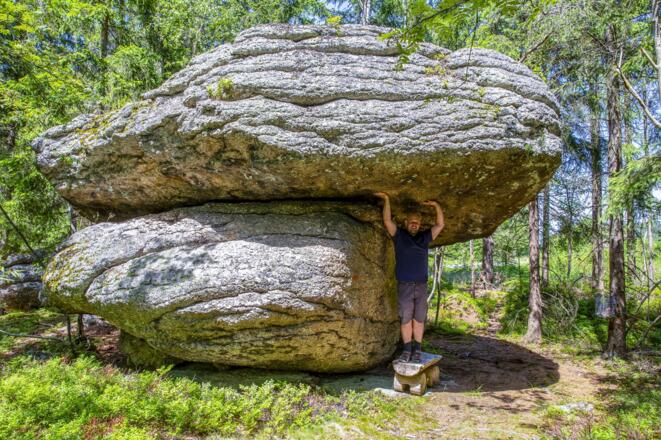 Wackelstein-Koblberg in Liebenau
