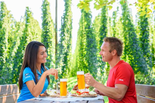 Kulinarische Auszeit in der Buschenschank Eder Bräu