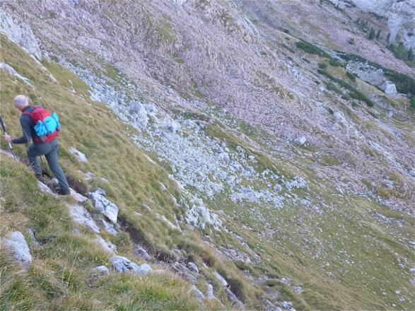 Anstieg zum Stuhljoch