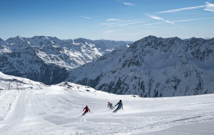Sölden Skifahrer