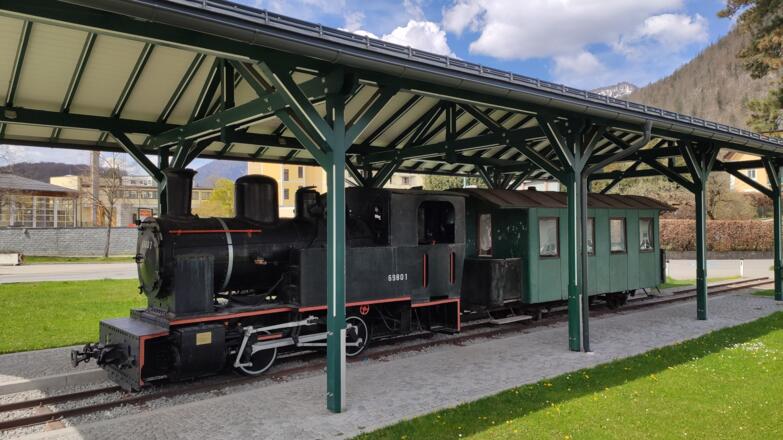 Alte Ischlerbahn am Museum Mondsee