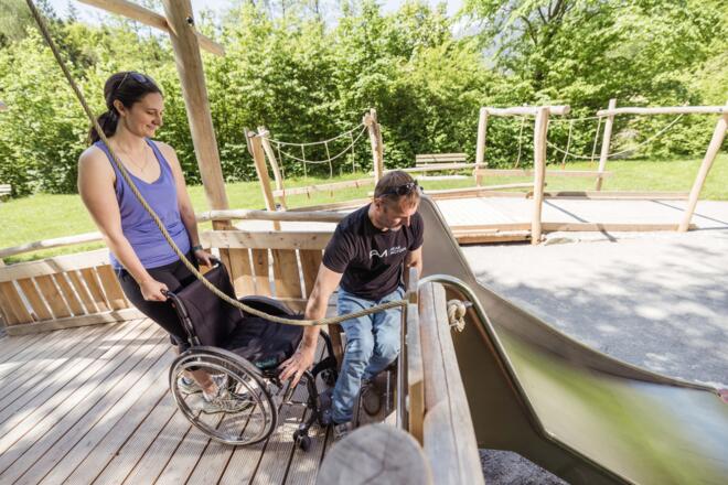 Barrierefreier Bewegungspark Reintalersee Kramsach