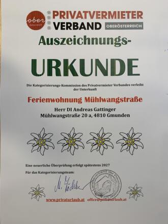 Ausgezeichnet mit 4 Edelweiß im Mai 2022