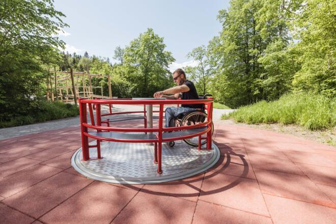 Barrierefreier Bewegungspark Reintalersee Kramsach