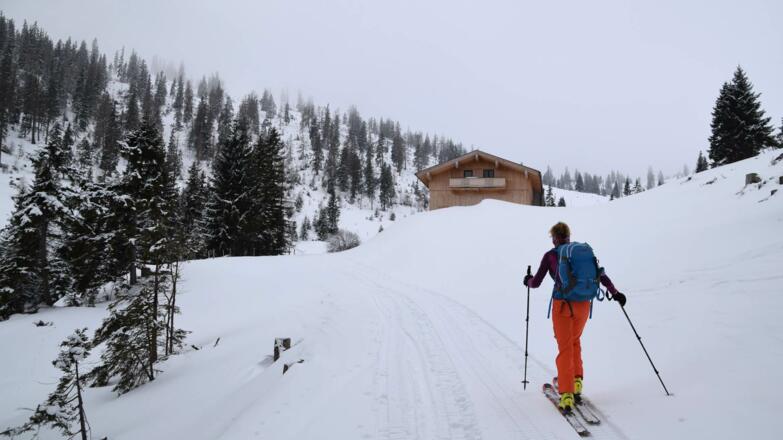 Skitour Roßkogel Brandenberg sanfter Anstieg