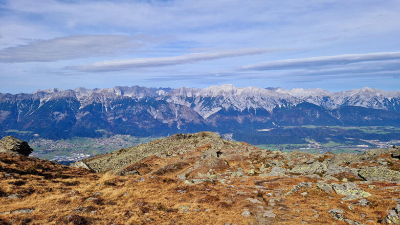 Schartenkogel - Blick auf das Karwendel