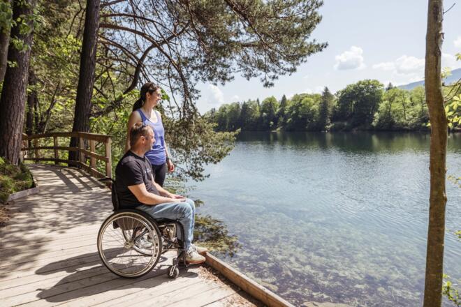 Barrierefreier Wanderweg Reintalersee Kramsach