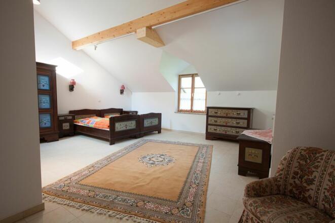 Schlafzimmer des Loft