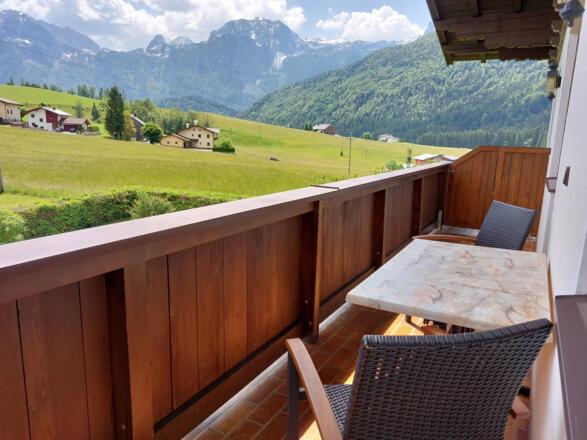 Blick vom Balkon FW Traunstein 2