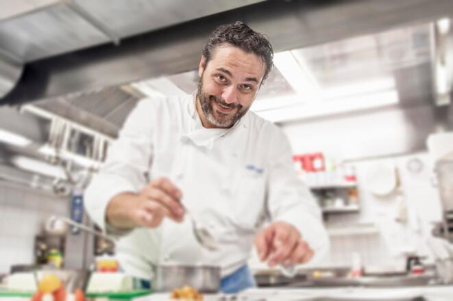 Küchenchef und Hausherr Milko